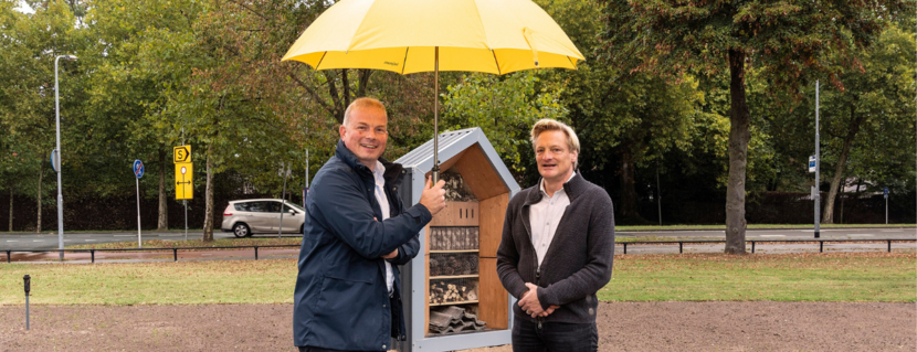 Gavin van Boekel en Raoul van Acker bij de Bijmans ONE